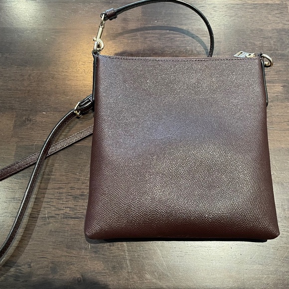 Coach Crossbody Kitt Messenger Oxblood - Picture 3 of 4